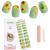 Kalolary Gel Nail Polish Strips Nail Gel Art Sticker Waterproof Full Nail Wraps Decal Sets with Nail File and Stick for Women Girls Nail Art Decor (UV/LED Lamp Required) (Sunflower Green)