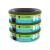 Litter Locker - Pack of 3 Round Plastic Film Refills for Cats - Green - 17cm x 17cm x 15cm.