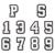 FRANKTECH Golf Club Covers Pins, 10pcs or 25pcs PVC Plastic Decoration Charms, Numbers, USA Flags, Funny Add On, Compatible Golf Head Covers Numbers 10.0