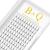 Volume eyelash extension c d curl fan eyeleted russian fan 3D 5D volume technology artificial eyelashes thickness 0.07/0.10mm eyelash extension 12 rows/tray (5d-c-0.10.9 mm) 5D-C-0.10-9mm
