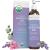 Organic Massage Oil with Lavender Scent (8 fl. oz.) - Non-Greasy Lavender Body Oil for Couples, Perfect for Relaxation, USDA Organic Massage Oil for Massage Therapy Scented