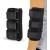Vive Elbow Brace for Comfortable Night Elbow Sleep Support - 2 Removeable Splints Stabilize Joint for Pain Relief - For Tendonitis  Cubital Tunnel Syndrome  Ulnar Nerve  Tennis - Fits Men and Women Black
