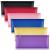 Tudomro 6 Pieces Satin Eye Pillow Case Washable Yoga Eye Pillow Cover Light Weight Removable Cover Yoga Massage Meditation Accessories 9.8 x 4 Inches Eye Pillow Not Included