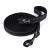 PETTOM Heavy Duty Pet Dog Basic Lead Leash 2 Meter/6.5 Ft Soft Padded Reflective Strong Thick Nylon Webbing for Puppy Small Medium Large Dogs Walking Outdoor Travel(Black) 2 Meter/6.5 Ft Black