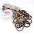 Soft Thick Seamless Cotton Hair Ties, Ponytail Scrunchies Head bands No Damage Crease for Women Girls Kids Poncytail Holder 100 Pieces (Brunette Brown Set) 5 Brunette Colors