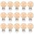 15 Pieces Baby Pacifier Clips Wooden Dummy Clips Soother Wood for Attached to Clothes and Baby Suspender Soother Clasps