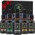 Beard Oil 5 Pack w/Unscented Cedarwood Sandalwood Vanilla Orange Christmas Stocking Stuffers Fathers Valentines Day Gifts for Men Him Dad Boyfriend Husband Beard Growth Soften Moisturizing Strength Cedarwood Sandalwood V...