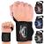 BEAST RAGE Wrist Wraps Training Fitness Sports Cotton Bandages Support Wraps Thumb Loop Weight Lifting Straps Brace Bodybuilding, Gym, Calisthenics Squat Strength Dumbbell Muscle Stability Black Full