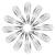 Hotop 50 Pack Snap Hair Clips Hair Barrettes for Kids Girls and Women 50 mm (Silver)