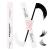 Lash Bond and Seal Eyelash Glue for Cluster Lashes Individual Eyelash Glue and Bond Long Retention Waterproof 2 in 1 DIY Eyelash Extensions Glue at Home Strong Hold 48-72 Hours GEMERRY Glue 10ml lash bond and seal