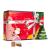 ETS tea gift with bow "Red Santa Christmas" | ORGANIC | Winter tea set | Christmas gift | contains 12 pyramid bags