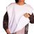 Ti tin |3 packed bibs for adults 50x60 cm |Terry latz with binding clasp material: 90% cotton 10% polyester color: white 50x60 cm (3 pack) with ligaments