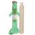 Extra Long Hot Water Bottle Super Soft Novelty Plush Cover Natural Rubber 2L Capacity 72cm Long Perfect for Pain Relief on Aches or Injuries (Dinosaur) Dinosaur - Green