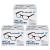 Glasses cleaning towels - moist and fat -solving for a strip -free cleaning - 156 pieces - 3 pack (3 x 52 pieces) - for all glasses made of glass and plastic