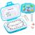 Caffox Tooth Keepsake Box Tooth Fairy Box Lost Teeth Holders for Kids Tooth Saver First Tooth Container Baby Teeth Storage for Boys and Girls Blue Dinosaur (BTKB005)