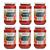 Jovial Crushed Tomatoes | Non-GMO Project Verified | USDA Certified Organic Tomatoes | No Additives | BPA-Free | No Added Sugar | No Salt Added | Recyclable Glass | Made in Italy | 18.3 oz (6 pack)