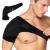 AWAVM Shoulder Support Adjustable Shoulder Support Brace for Men and Women Shoulder Strap Support for Shoulder Relief Pain Rotator Cuff Support Fits Left and Right Black