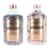 SpaLife Soothing Petal-Infused Effervescent Mineral Bath Salts - 2 Pack 17.6 oz. ea (Lavender & Rose) Clear