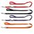 HUNTER Adjustable leash made of soft non-slip nylon classic 2.0 x 200 cm black black 20/200