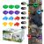 TOPNEW 12 Ninja Tree Climbing Holds for Kids Climber Adult Climbing Rocks with 6 Ratchet Straps for Outdoor Ninja Warrior Obstacle Course Training