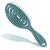 Ninabella Bio Hairbrush without Ziepen for women men & children - Discrining also for curls & long hair - Unique professional detanger brush with a spiral spring - Color Petrol