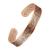 Jeracol Copper Magnetic Bracelet for Men Women Tree of Life 100% Solid Copper Cuff Bangle with 6 3500 Guass Magnets Adjustable Size Brazaletes with Jewellry Gift Box 17.5-tree