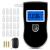 Alcohol Breathalyzer  Professional Grade Accuracy Alcohol Breath Tester for BAC Testing  Portable Blood Alcohol Tester with 20 Mouthpieces & Digital Blue LCD Display for Personal Home Use Black
