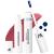 Wonderskin Wonder Blading Peel and Reveal Lip Stain Kit Long Lasting Lip Tint Transfer Proof Matte Finish Waterproof Formula (Charming) Charming Kit