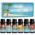 SALKING Summer Essential Oils Set Aromatherapy Diffuser Oil Fragrance Oils Gift Set for Soap & Candle Making Scents - Ocean Breeze Mojito Coconut Pineapple Watermelon Vanilla Ice Cream