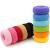MARY LAVENDER Large Stretch Thick Hair Ties for All Hair Types Seamless Terry Cloth Hair Ponies Elastics Ponytail Holders Knit Hair Scrunchies for Thick Hair Hair Accessories No Damage for Women Girls Kids 12-Pack Color ...