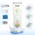 Bimirth Baby Children Hair Clippers Cordless Quiet Hair Clippers with Safe Ceramic Blade USB Rechargeable Waterproof 3 Guide Combs White-s12