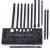 Jessup Eyeshadow Brush Set 12pcs Black Eye Makeup Brushes Set Professional with Natural Synthetic Hair for Eyebrow Eyelash Eyeliner Spoolie Blending T322 F-T322