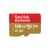 SanDisk 128GB Extreme microSDXC UHS-I Memory Card with Adapter - Up to 190MB/s, C10, U3, V30, 4K, 5K, A2, Micro SD Card - SDSQXAA-128G-GN6MA 128GB Memory Card Only