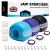 LOCK N Stock jaw trainer training device for the jaw 3 pieces three resistance levels build and chisel your jawbone including 12 additional biting strips and 3 necklaces (UK)