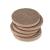 Best Pet Supplies Catify Corrugated Cardboard Cat Scratcher and Scratcher Pads 5 Pack Round