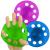 Vive Finger Exerciser and Hand Strengthener - Extensor Trainer Grip Stretcher Balls - Therapy Exercises for Arthritis Carpal Tunnel Forearm Muscle Strength Band Guitar Rock Climbing Strengthening