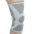 Neotech Care Bamboo Fiber Knee Support - Lightweight Elastic Comfortable & Breathable Fabric - Sleeve Brace for Men Women Youth - Right or Left - Grey (Size S 1 Unit) S 1