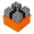HORUSDY 37-Piece Number and Letter Stamp Set 1/4 (6mm) (A-Z & 0-9 + Stars) Punch Perfect for Imprinting Metal Stamping kit  Plastic  Wood  Leather (1/4 ) 6mm