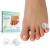 Welnove Gel Toe Separator 12 Pack Pinky Toe Spacers Aloe Vera Extract Infused Silicone Little Toe Spacers Bunion Corrector Bunion Cushions Pads for Preventing Rubbing & Relieve Pressure