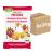 FRECHE FREUNDE Puffed organic corn with bananas and strawberry powder crunchy hearts vegan gluten-free 30 g (pack of 9)