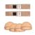Yuest 2 Pack Wig Grip Band for Keeping Wigs in Place Secured Velvet Wig Gripper Adjustable Wig Grips Headband Stay Put No Slip Bands Wig Accessories for Women Edge Saver Beige+4 Pcs Wig Cap