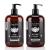Beard Wash and Conditioner Set (Large 17 oz each), New Beard Growth Formula with Biotin Argan & Jojoba Oils, Smooth Soften Strengthen, Beard Shampoo w/Beard Oil Conditioner Gifts for Men Ocean & Sunflower