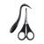 Mikki Dog Cat Ear and Face Grooming Care Set - Scissors and Comb Set for Face Ear Nose and Paw Single