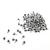 ZZHXSM 1/4-Inch Jingle Bell 100PCS 6mm Small Silver Aluminium Alloy Bells for DIY Bracelet Anklets Necklace Knitting Jewelry Making