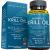 Viva Naturals Premium Antarctic Krill Oil Omega 3 Supplement - 60 Capsules