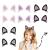 16 Pcs Cat Ears Hair Clips for Girls Cat Themed Cat Hair Clips  Toddlers Animal Hair Pins Glitter Accessories for Girls Hair Clips Kids Halloween Costume Party Supplies