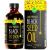 MAJU Black Seed Oil - 3 Times Thymoquinone, Cold-Pressed, 100% Turkish Black Cumin Seed Oil, Liquid Pure Blackseed Oil, Glass Bottle, 8 oz 8 Fl Oz (Pack of 1)