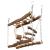 Trixie 61650 Natural Living Hanging Bridge 27 17 7 cm 1 Wood Color