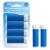 4 x Extra Coarse Blue Replacement Rollers Compatible with Emjoi Micro Pedi - Electric Foot File Roller Heads for Rough Dry and Callused Feet
