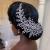 AMORARSI Wedding Hair Comb Pearl Rhinestones Hair Clips Crystal Bridal Hair Accessories for Brides and Bridesmaids(Silver)